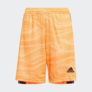 Adidas Contiva 21 Goalkeeper Soccer Shorts Boys Youth Orange Small